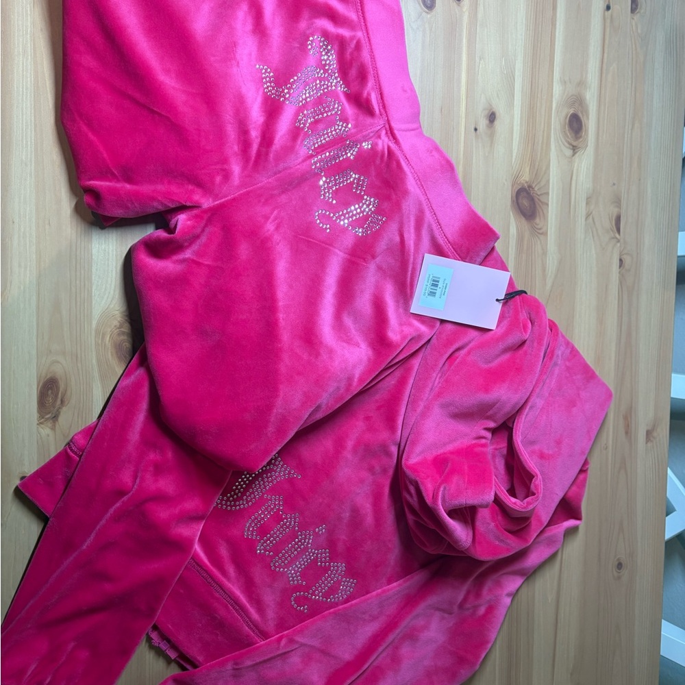 Juicy Couture Fuchsia Velour Tracksuit